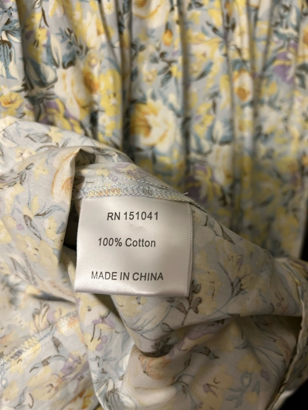 o.p.t.  Kate feminine floral midi dress.  Ruffle Neckline. Summer garden event. - Picture 4 of 9
